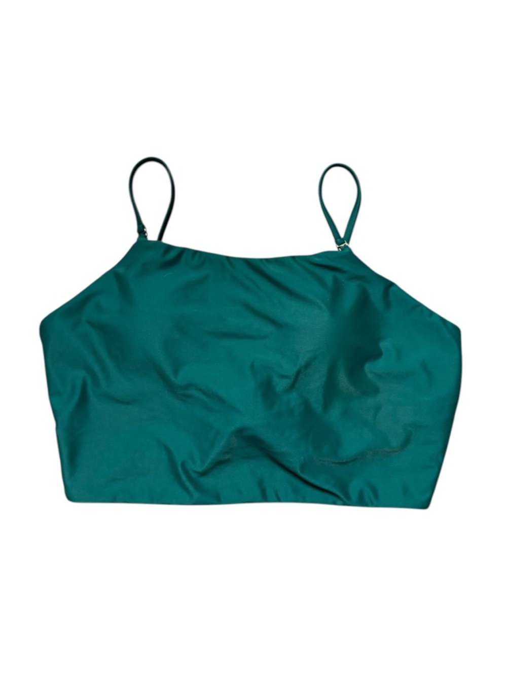 Source Unknown green Crop Bikini‎ Top